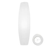 WIYETY Lampada da terra in carta da 110 cm, paralume in stile nordico, copertura della luce, paralume di carta, paralume di ricambio per soggiorno, camera da letto
