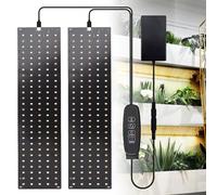 WIYETY Lampada LED per piante spettro completo: 270 LED luce per piante con 3 modalità di illuminazione, lampada per la crescita delle piante con controller, 10 livelli di luminosità, lampada da