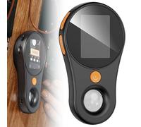 WIYETY Mini Microscopio Portatile Tascabile Con Schermo IPS Da 2", 500X Per Bambini Con 8 Luci LED USB Su PC, Esterno (Nero)