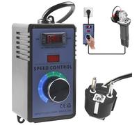 WIYETY Regolatore di velocità del motore: regolatore di tensione, regolatore di velocità per smerigliatrice angolare/soffiare/trapano/sega circolare, AC 220 V, 10 A, 4000 W
