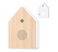 WIYETY Scatola con sensore di movimento per uccelli, con supporto a parete, con sensore di movimento per uccelli, scatola per rumori naturali