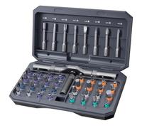 WIYETY Set di cacciaviti magnetici 42 in 1: set di cricchetto di precisione, set multifunzionale di cacciaviti con bit e funzione di magnetizzazione - Ideale per lavori di precisione e progetti