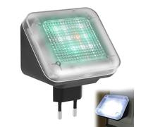 WIYETY Simulatore TV a LED: LED con timer, falso TV, simulatore televisivo, per interni, risparmio energetico, protezione antifurto