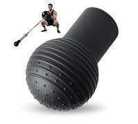 WIYETY Supporto per bilanciere, accessorio per mine terrestri con rotazione a 360°, accessorio per bilanciere per aste olimpiche da 2", pressioni, rotazione e affondi, colore nero