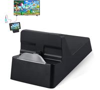WIYETY Switch Docking Station Portatile PD Ricarica Rapida, Supporto Proiezione per Schermo di Gioco e Cellulare, Nero