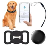 WIYETY Tracciatore per animali domestici compatibile per trovare il mio costo mensile, design impermeabile con protezione IP67 per cani e gatti - perfetto compagno di sicurezza all'aperto