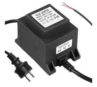 WIYETY Trasformatore LED 12 V AC/AC 30 W, Impermeabile IP68, Per Illuminazione a LED, Luci Subacquee, Piscina, Wallwasher e Illuminazione di Sottofondo