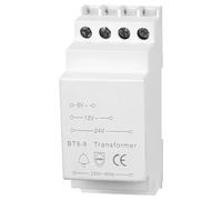 WIYETY Trasformatore per campanello 8 V 12 V 24 V trasformatore 8 VA uscita a