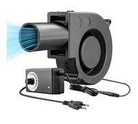 WIYETY Ventola radiale da 12 V, con regolatore e turbina da 220 V, raffreddamento elettrico, ventole per riscaldatori, barbecue e picnic