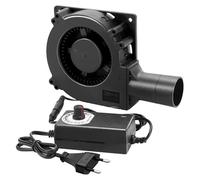 WIYETY Ventola radiale da 12 V, ventola radiale con regolatore di velocità, ventola a turbina da 220 V, ventola di raffreddamento per elettrodomestici, ventola per riscaldatori, barbecue, picnic (12 x