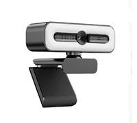 WIYETY Webcam USB 1080P: con sensore e webcam grandangolare a 120° con microfono e protezione privacy, messa a fuoco automatica 1080P Webcam per PC, laptop, desktop riunioni e videochat (nero)