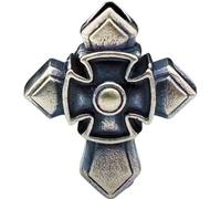 Wiywef Coltello Paracord Cordino Pendenti Ottone Crocifisso Crocifisso Ciondolo Paracord Ciondolo Coltello Portachiavi Ombrello Corda Appendini FAI DA TE Paracord Charms