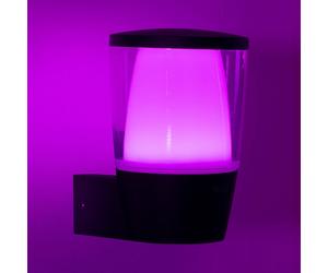 WiZ applique LED da esterni Elpas RGBW, nero WiZ
