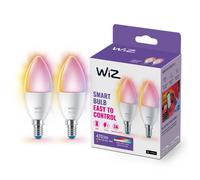 Wiz - Candle C37 E14 2Pack Color NUOVO