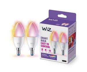 Wiz - Candle C37 E14 2Pack Color NUOVO