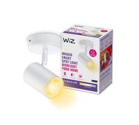 WiZ Imageo Faretto LED a 1 luce 2.700-6.500 K, bianco WiZ