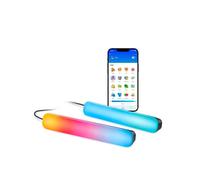 WiZ Gradient Light Bars Barre luminose LED smart Confezione da 2 RGBIC Facile