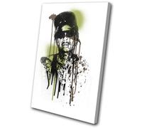 Wiz Khalifa Grunge Urban Musical SINGLE TELA parete arte foto stampa
