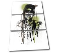 Wiz Khalifa Grunge Urban Musical TREBLE TELA parete arte foto stampa