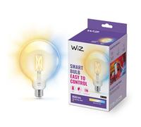 Wiz Lampadina Smart G125 attacco E27 7W Luce bianca regolabile 2700–6500K Wi‑Fi Filamento