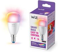 WiZ Lampadina Smart WiFi, Luce Bianca o Colorata, Dimmerabile, E14, 4.9W, Controllo tramite app o Controllo Vocale (Alexa, Apple HomeKit, Google Home)