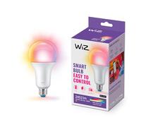 Lampadina LED Smart WiZ A80 RGB E27 18,5W Bianca