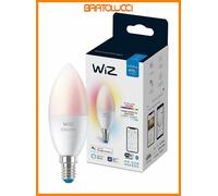 WIZ Lampandina Led Color Candela Smerigliata 40W E14 470lm WiFi Bluetooth