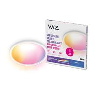 WiZ, Plafoniera Wi-Fi SuperSlim, 22W, bianco, funziona con Alexa, Google Assistant