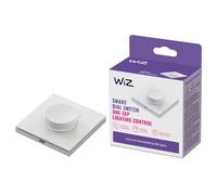 WiZ Smart Dial Switch - Telecomando portatile, controllo della luminosità e delle scene con un solo tocco, ricaricabile via USB, Controlla tutte le luci WiZ