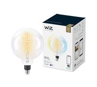 WiZ Smart LED Filamento G200 Globe 6,5W E27 Klar 470lm 2700K-6500K Dimmbar Wifi [EEK: G]