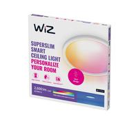 WiZ SuperSlim Plafoniera LED RGBW Ø42cm bianca WiZ