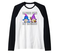 Wizard And Dragon GNOME for Women Hanging with My Gnomies Maglia con Maniche Raglan