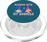 Wizard And Dragon Gnome For Women Hanging With My Gnomies PopSockets PopGrip per MagSafe