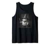 Wizard Cat Meme Funny Spooky Witch Cat Halloween Meme Canotta