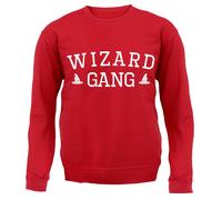 Wizard Gang - Felpa Per Bambini - Fantasia Magica HP MAGIA Halloween Strega