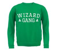 Wizard Gang - Felpa Per Bambini - Fantasia Magica HP MAGIA Halloween Strega
