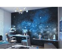 Wizard & Genius Carta Da Parati Cielo Stellato Camera da Letto 151x102 Premium