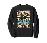 Wizard Job Title Quote - Funny Drawer Felpa