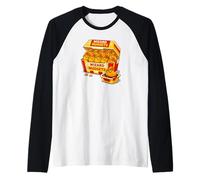 Wizard Nuggets Divertente magia Pepita di Pollo Meme Fantasy Maglia con Maniche Raglan