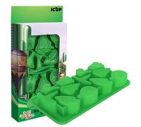 Wizard Of Oz Città Smeraldo Stampo Ghiaccio In Silicone Verde, 12 Cubi