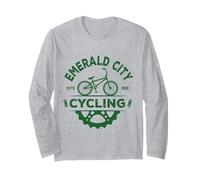 Wizard of Oz Emerald City Costume Ciclismo Halloween Ciclista Maglia a Manica