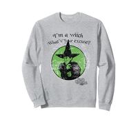 Wizard of Oz I'm A Witch Wicked Elphaba Halloween Felpa