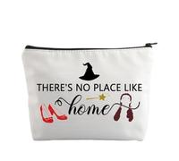 Wizard Oz Gifts There's No Place Like Home, trousse per cosmetici da viaggio per fan del mago, regalo per gli amanti del cinema, Wizard Bag, M, Nuovo