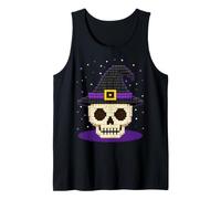 Wizard Skeleton Witch Brick Builder, mattoncino o Dolcetto per Halloween Canotta