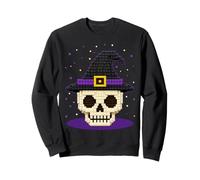 Wizard Skeleton Witch Brick Builder, mattoncino o Dolcetto per Halloween Felpa