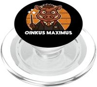 Wizard Warthog Con Bacchetta Magica Incantesimo Oinkus Maximus Parodia PopSockets PopGrip per MagSafe