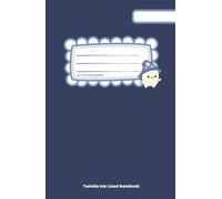 Wizarding Milo | Twinkle Ink Lined Notebook [Navy]: Adorable Milo the Magical Marshmallow and Wise Inspirational Sayings