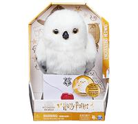 Wizarding World | Civetta Edvige interattiva di Harry Potter | 15 suoni e movimenti | Reagisce al tatto e alla voce | Peluche interattivo per bambini dai 5 anni in su