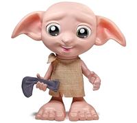 Wizarding World Harry Potter, Elfo Interattivo Magical Dobby con Calzino, Oltre 35 Suoni e Frasi, Alto 21,6 cm, Giocattoli per Bambini, 6+ Anni