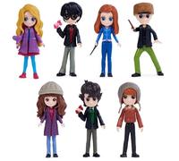 Wizarding World Harry Potter, Magical Minis Hogsmeade Collector Set con 7 personaggi, giocattoli per bambini per ragazze e ragazzi dai 6 anni in su